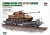 T-Model TK3501AG German 80T Type SSyms Flatcar Schwerer Platformwagen w/ Early Feature (Tank Not Included) (Gold Version) 1/35
